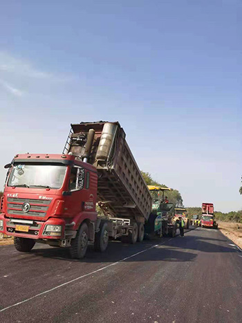 樅陽S335項目03標瀝青路面順利結束