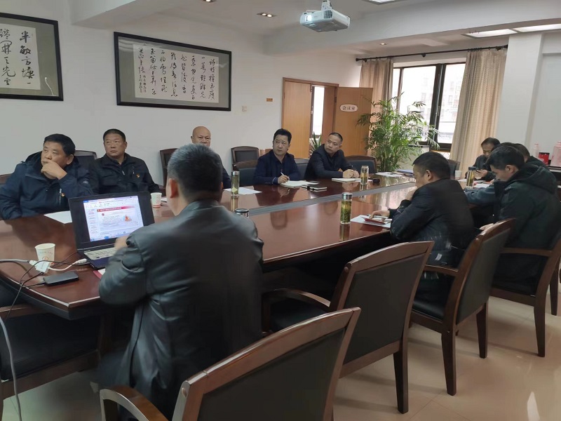 公路工程處黨支部組織黨員學習二十大精神