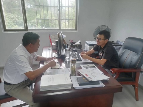 公路工程處黨支部開展廉潔談話活動